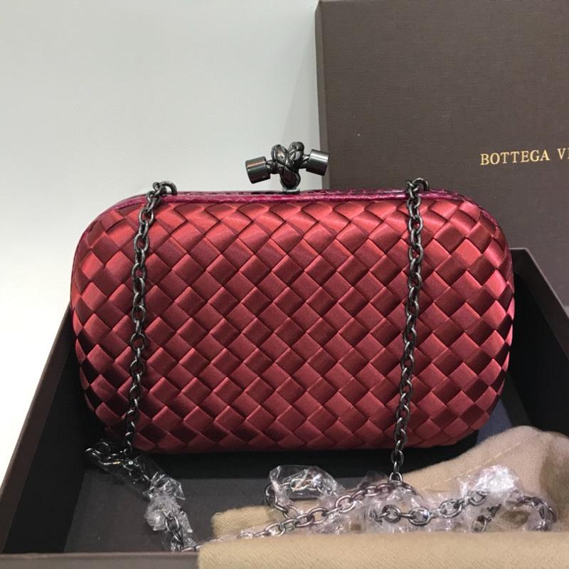 Bottega Veneta Clutches Bags B8600 Deep Red